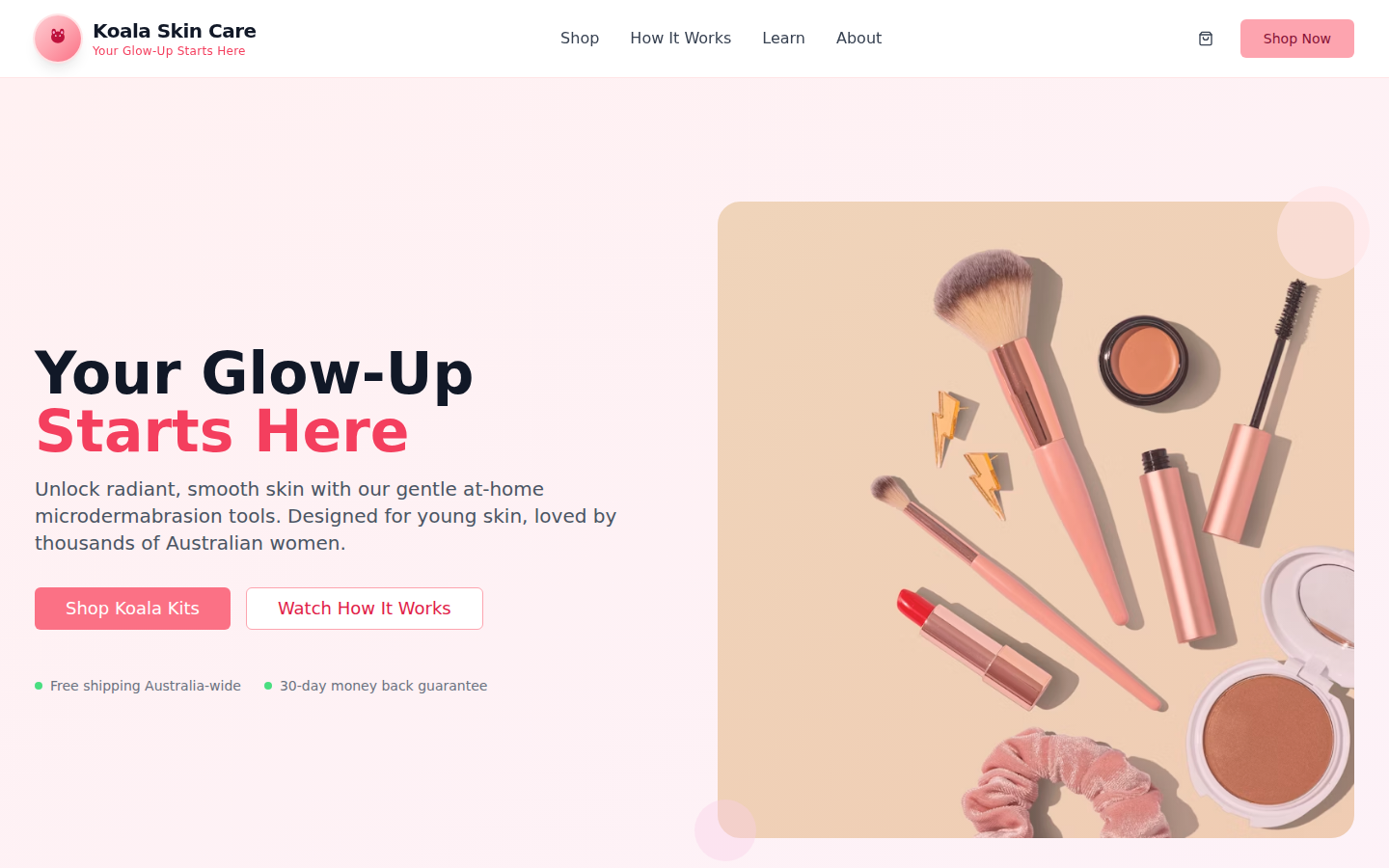 Koala Skin Care — E-Commerce / Beauty